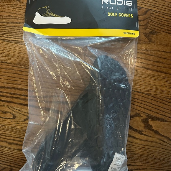 Rudis Black Wrestling Sole Covers - Picture 1 of 2